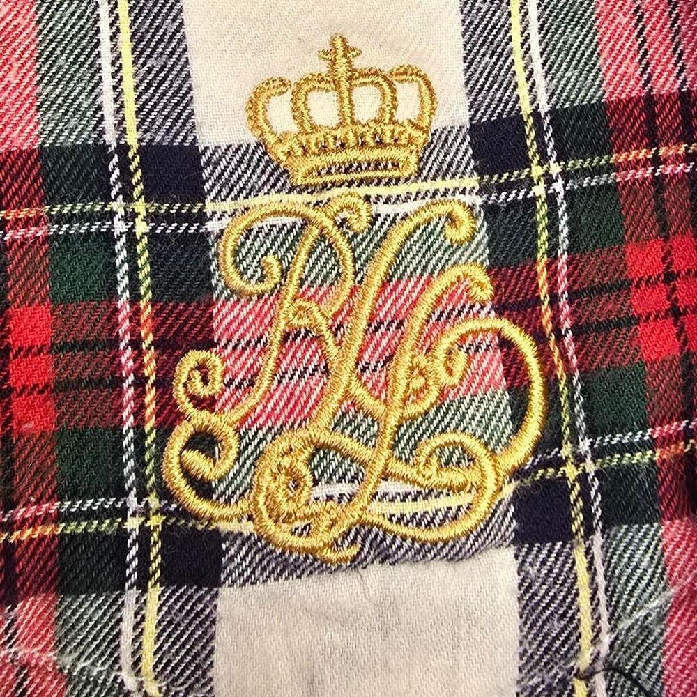 Lauren Ralph Lauren Women's Size Medium Plaid Pajama Set